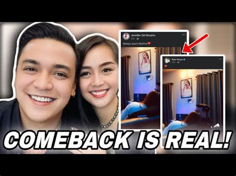 jennifer del rosario rob moya instagram|Rob Moya at Jen del Rosario, trending matapos ang parehas na .